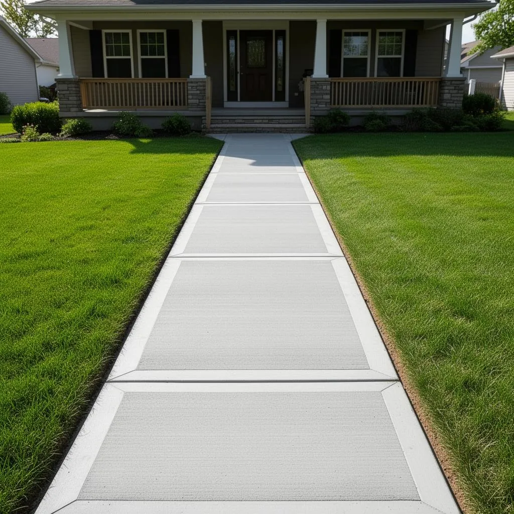 Sidewalk Repair project in Platte County MO
