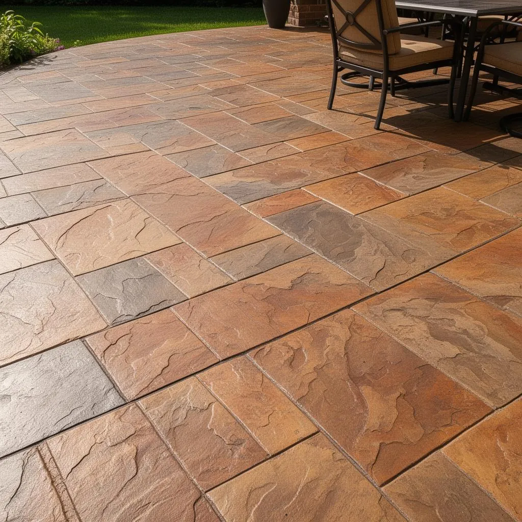 Stamped Concrete in Platte County Missouri